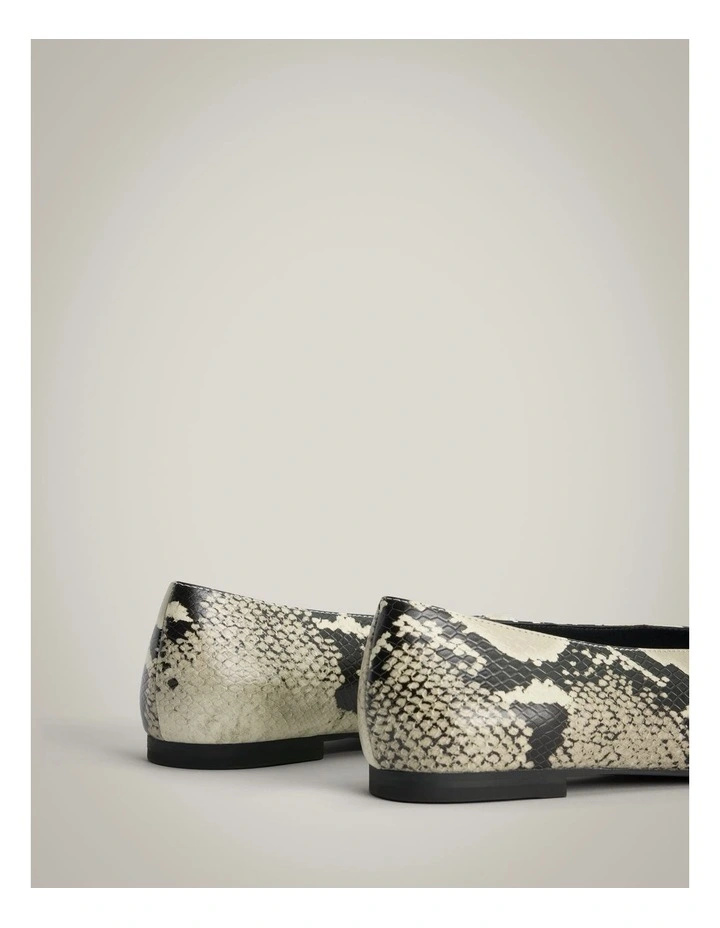 Andie Leather Flats in Snake Multi image 6