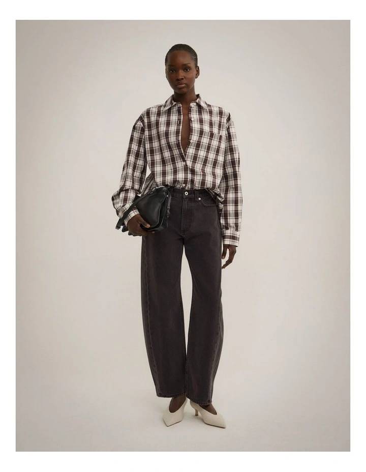 Isabella Textured Heels in Oat image 2