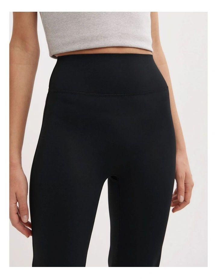 Bootcut Leggings in Black image 4