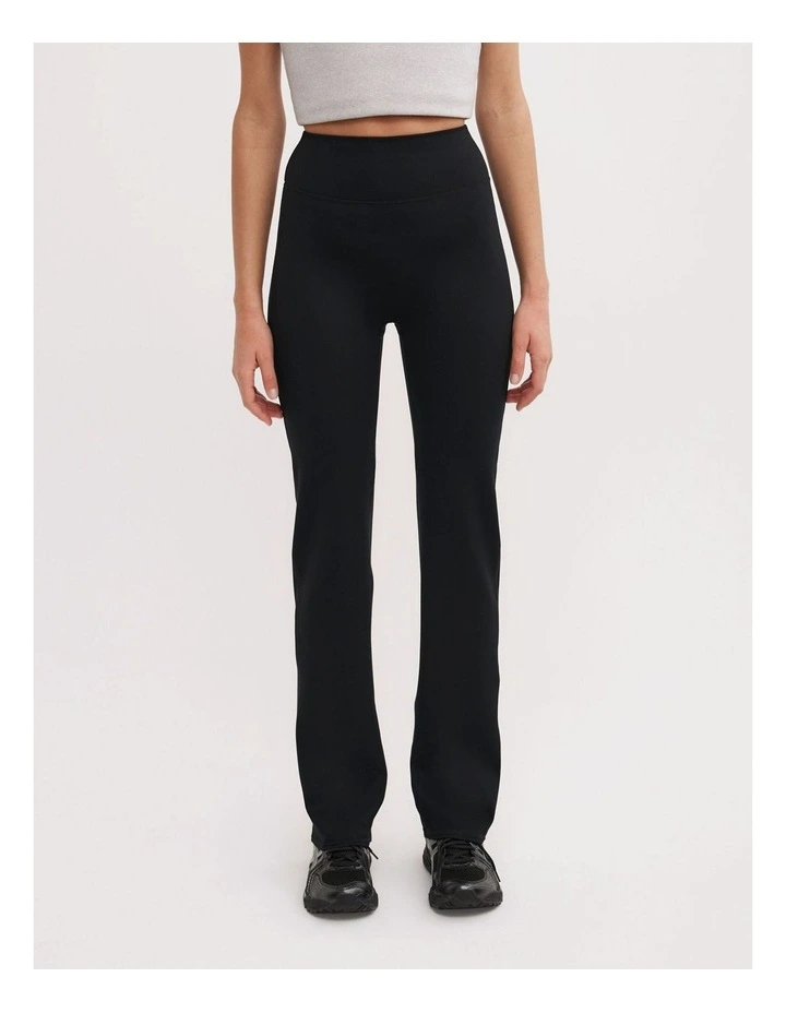 Bootcut Leggings in Black image 5