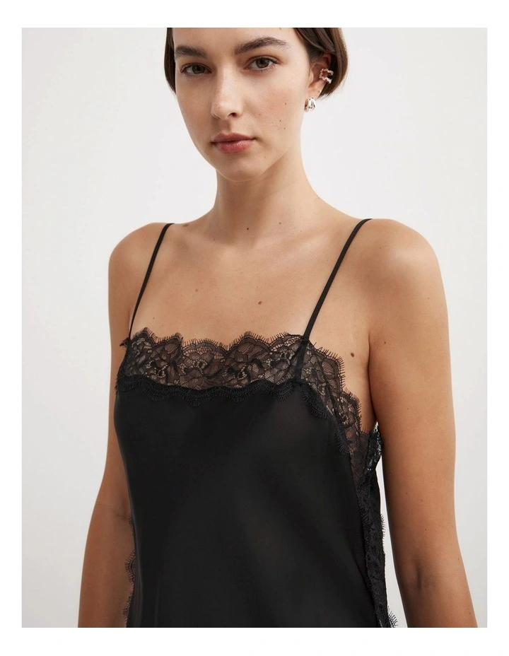 Tunic Top in Black image 3