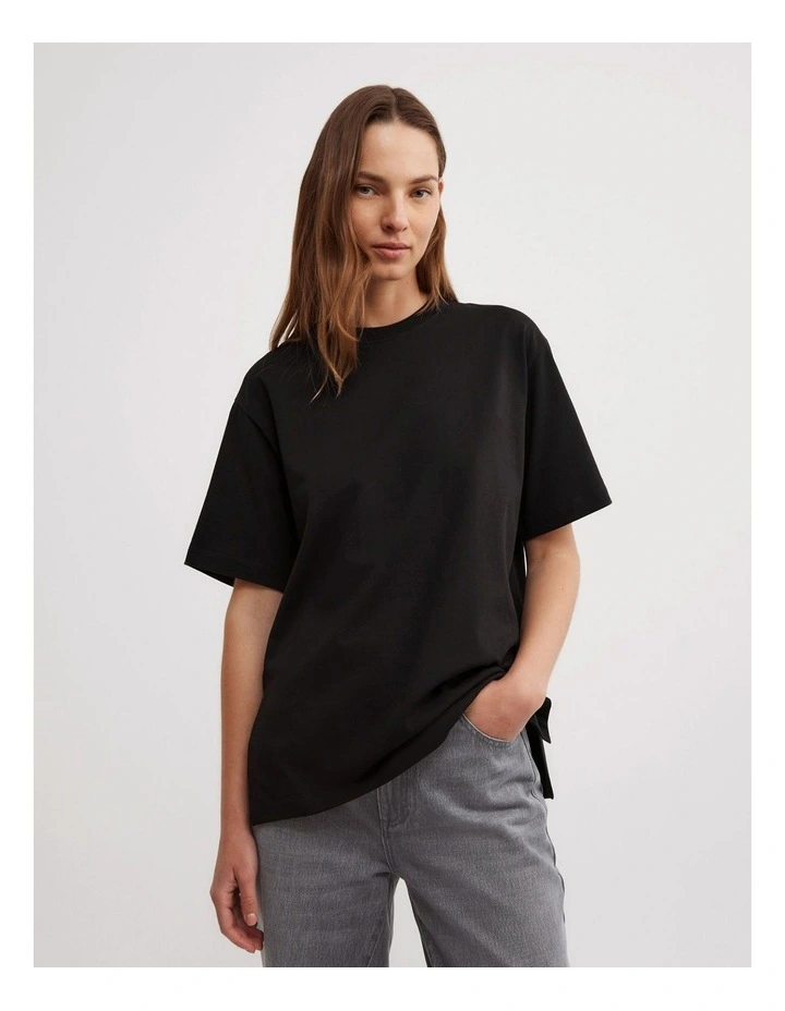 Boyfriend T-shirt2.0 in Black image 1