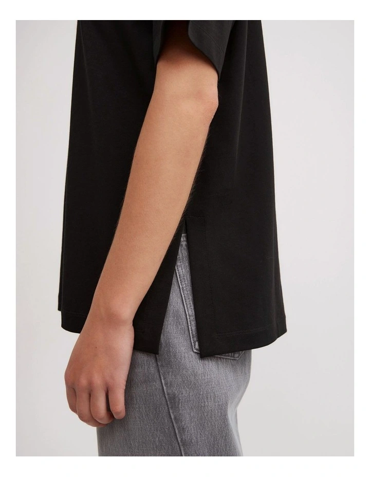 Boyfriend T-shirt2.0 in Black image 5