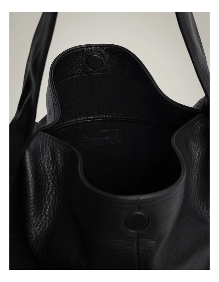 Hayden Slouch Bag in Black image 4