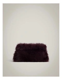 Estelle Clutch in Aubergine