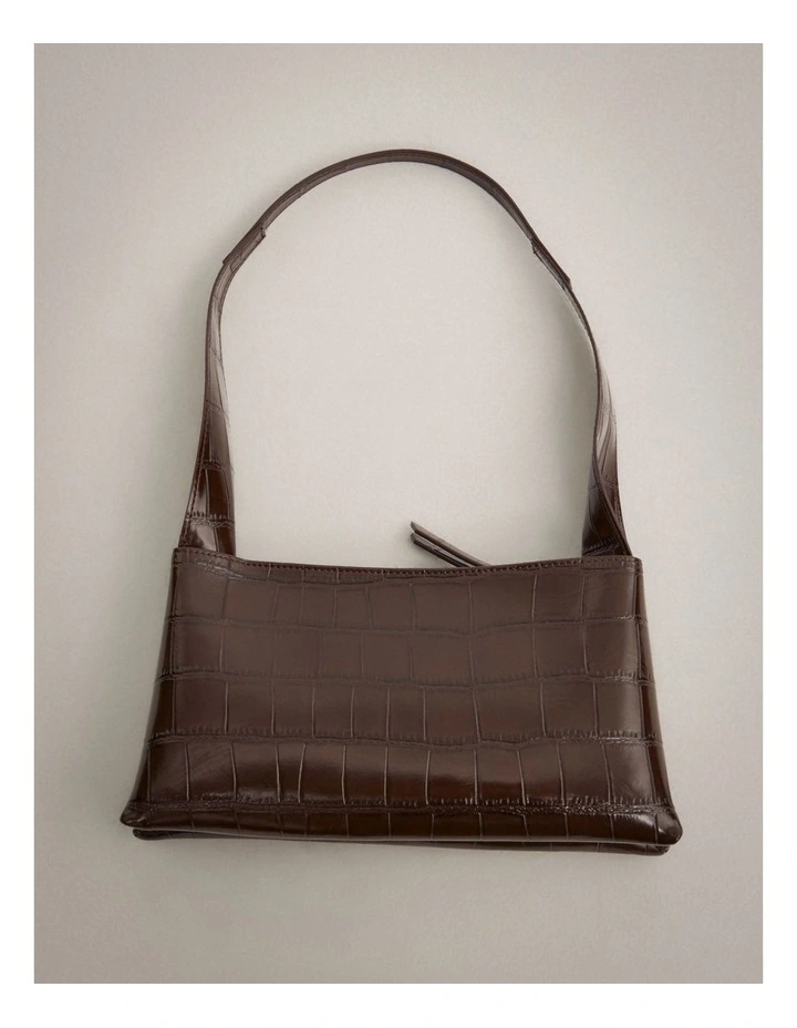 Selena Shoulder Bag in Bitter Chocolate image 1