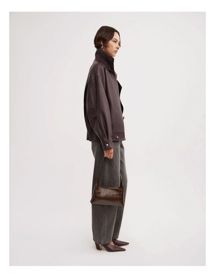 Selena Shoulder Bag in Bitter Chocolate image 2