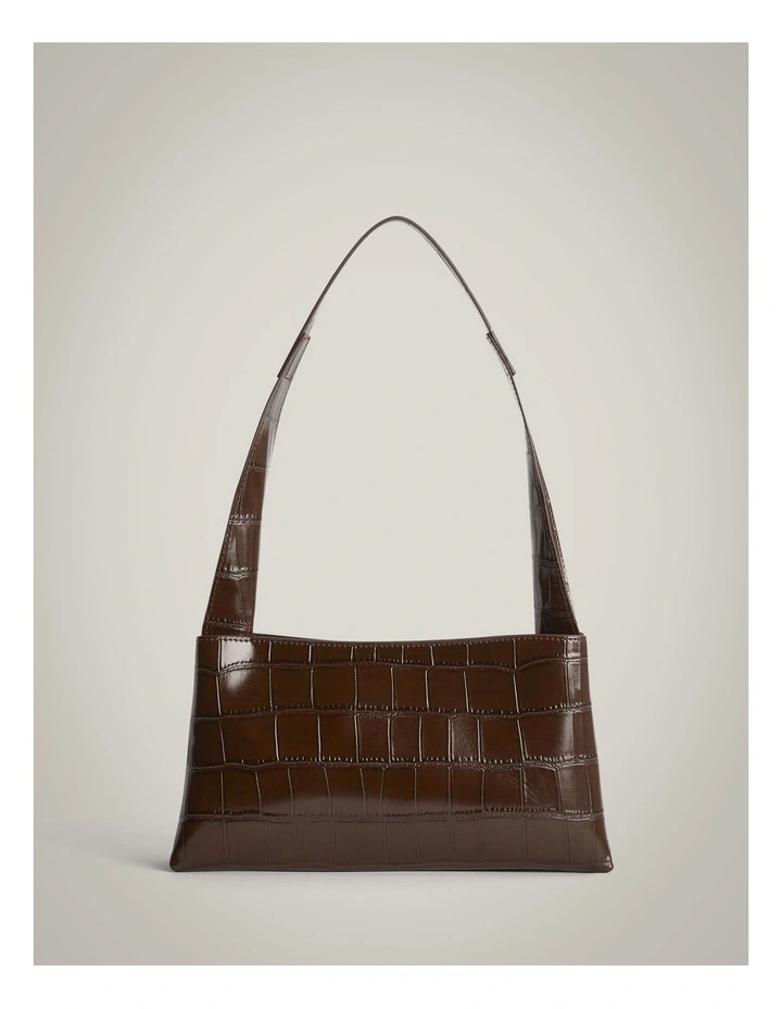 Selena Shoulder Bag in Bitter Chocolate image 3