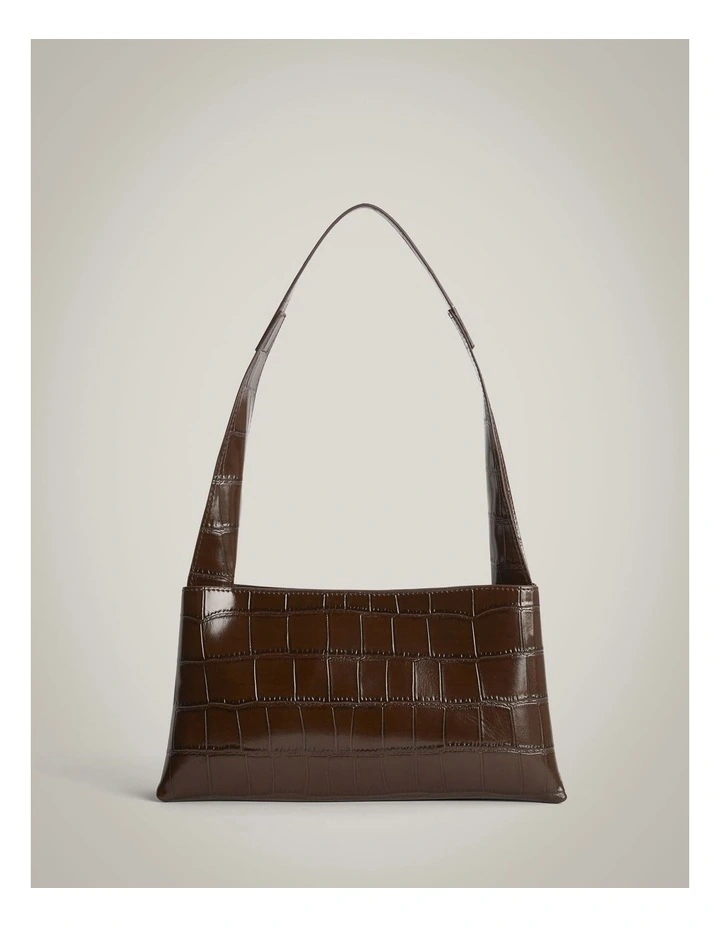 Selena Shoulder Bag in Bitter Chocolate image 7