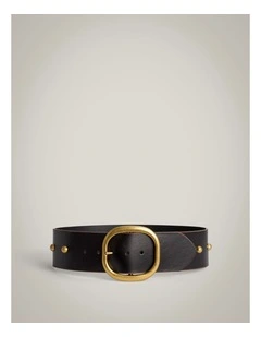 Tilly Studded Belt in Black