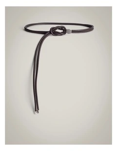 Mollie Knot Belt in Espresso