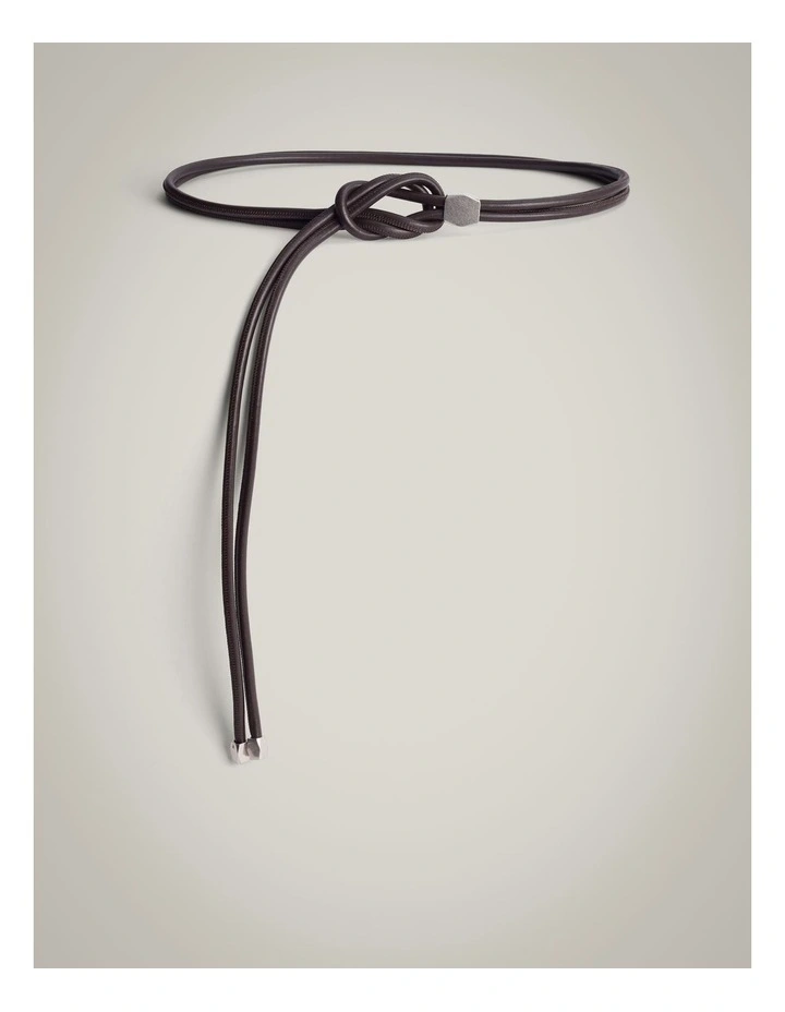 Mollie Knot Belt in Espresso image 1