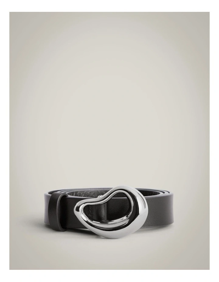 Ollie Organic Belt in Black image 3