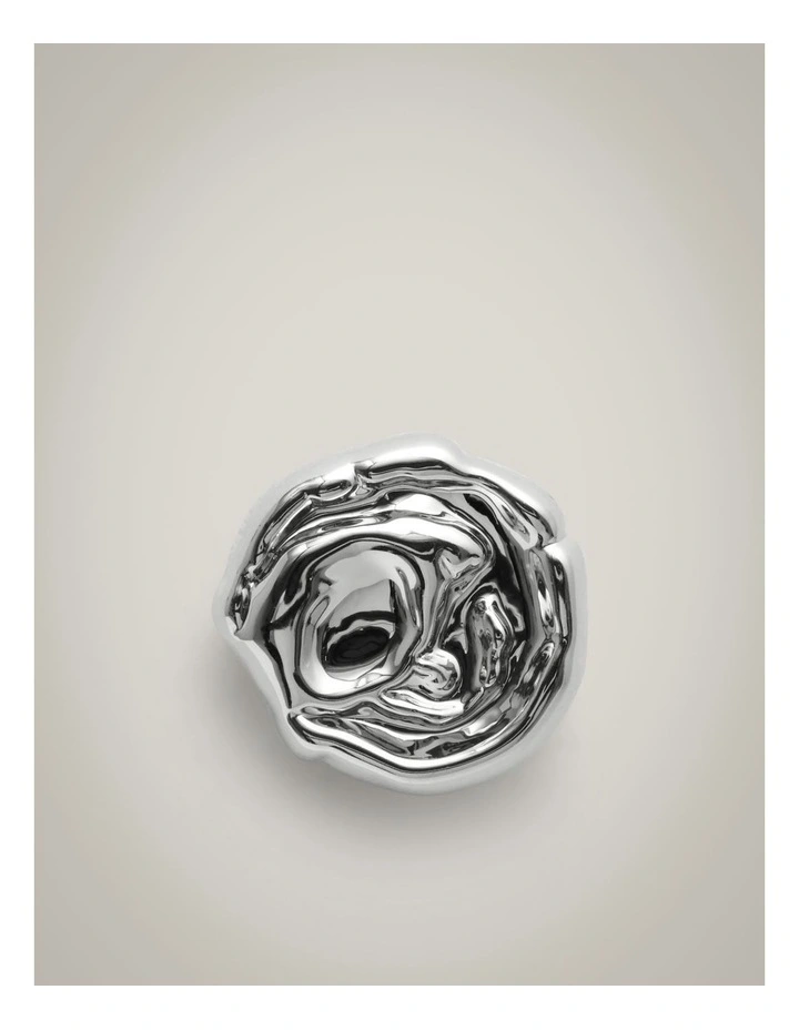 Tabitha Stud Earrings in Silver image 3