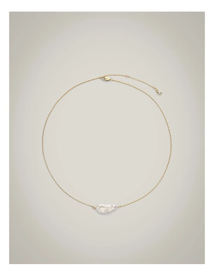 Sage Necklace in Gold image 1