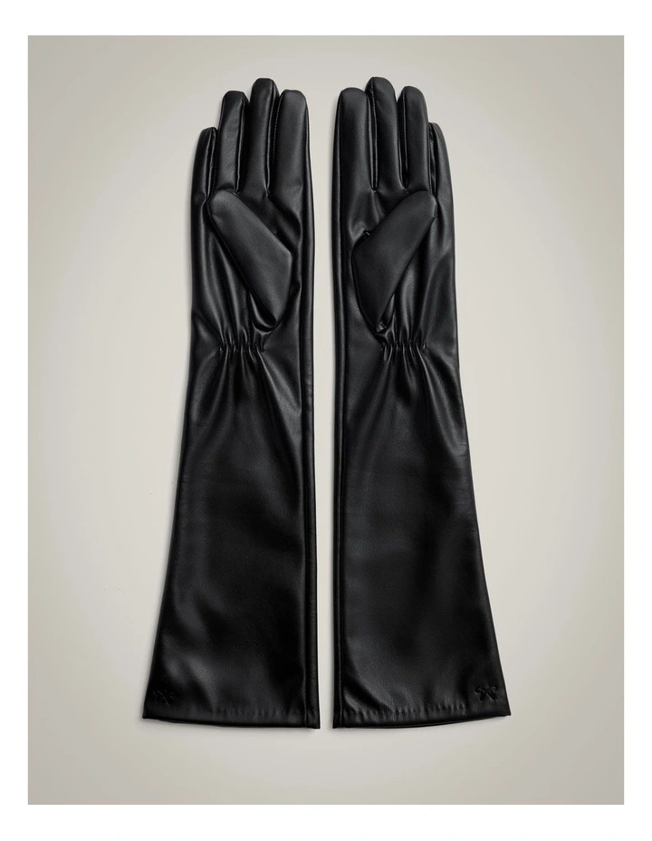 Tilly Gloves in Black image 4