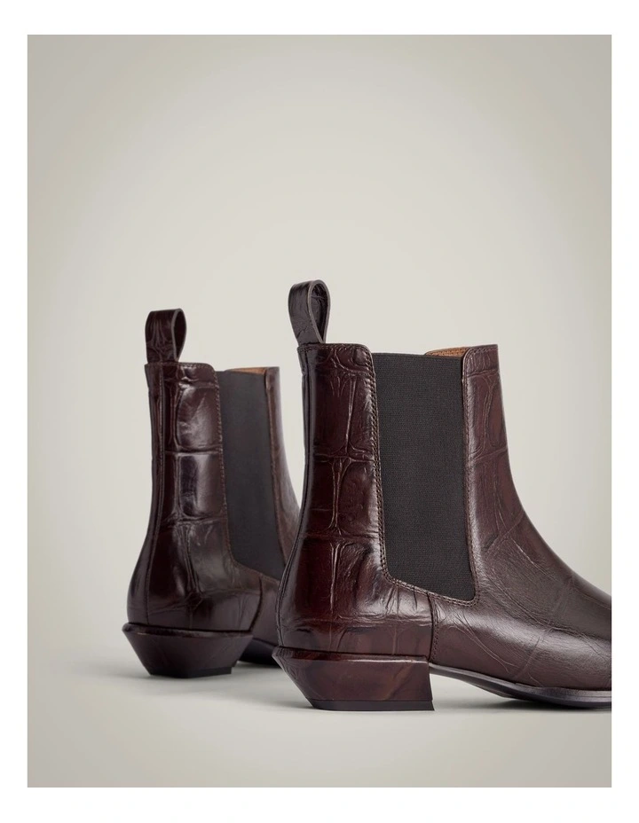 Ruth Boots in Fig image 5