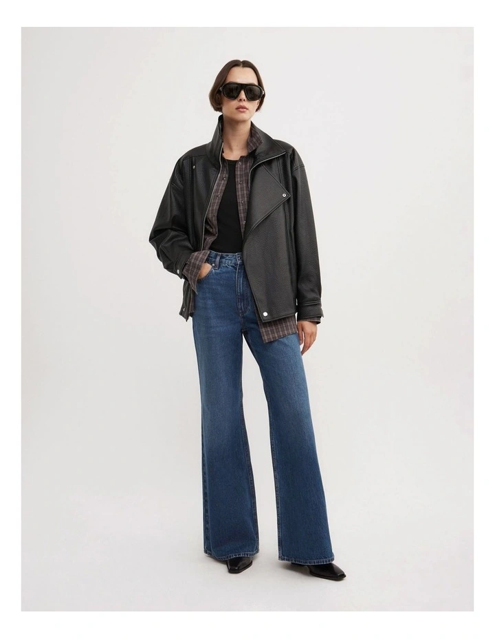 Bootcut Denim Jeans in Pacific Wash image 3