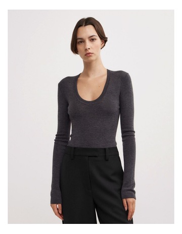 Charcoal Marle colour