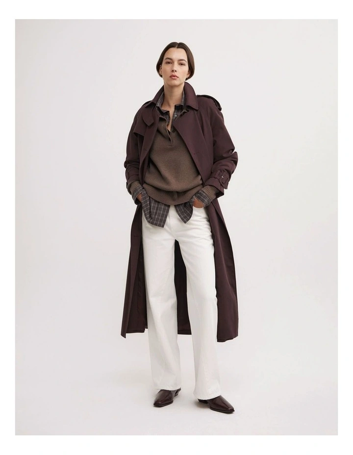Polo Knit Jumpers in Dark Truffle Marle image 5