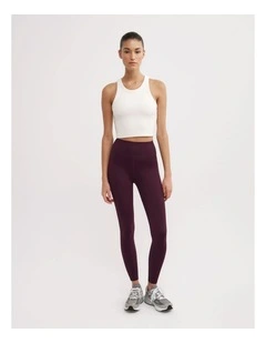 Leggings in Aubergine