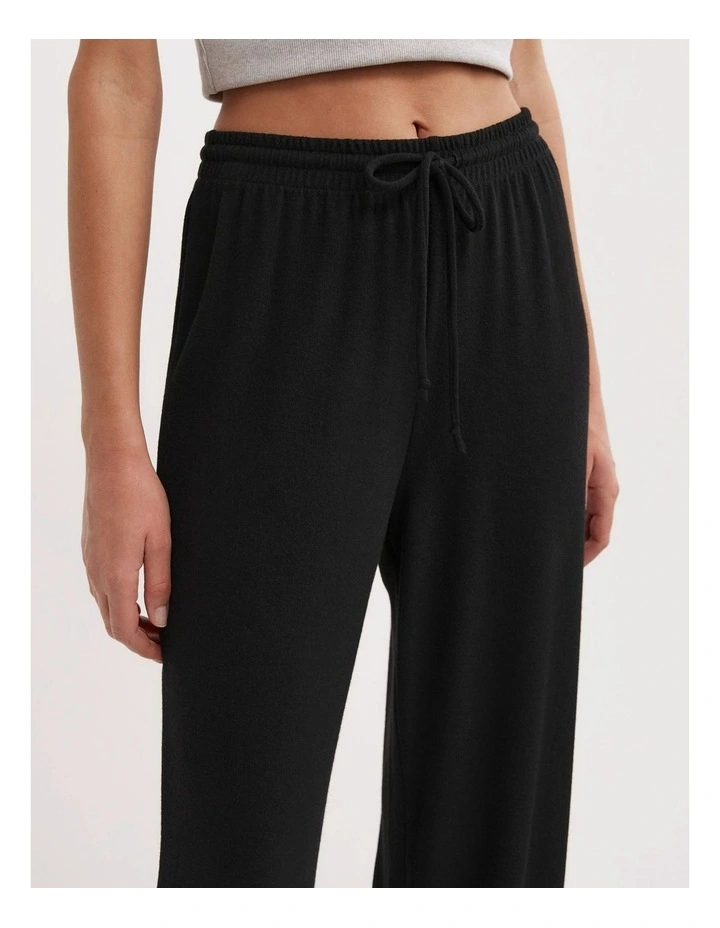 Jersey Lounge Pants in Black image 4