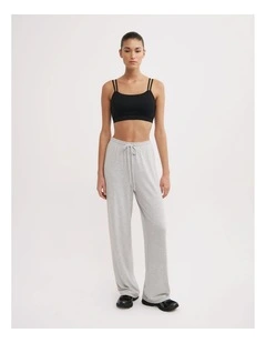 Jersey Lounge Pants in Light Grey Marle