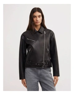 Biker Jacket in Black