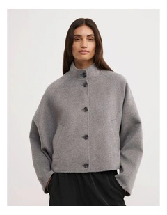 Double Faced Funnel in Light Grey Marle