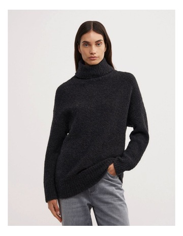 Charcoal Marle colour