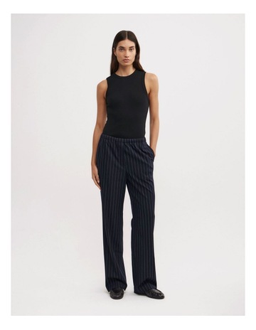 Navy Pinstripe colour