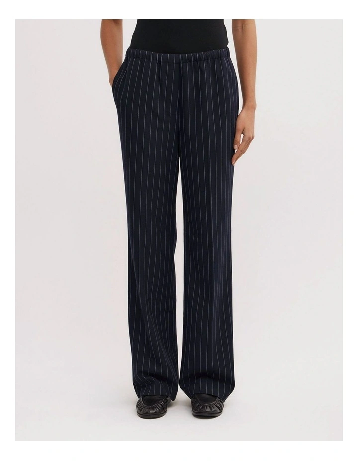 Pinstripe Pant in Navy Pinstripe image 2