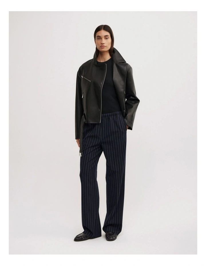 Pinstripe Pant in Navy Pinstripe image 3
