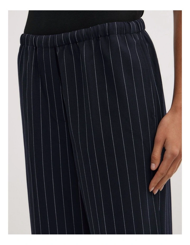 Pinstripe Pant in Navy Pinstripe image 4