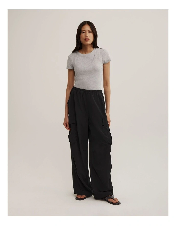 Cargo Pant in Black image 1