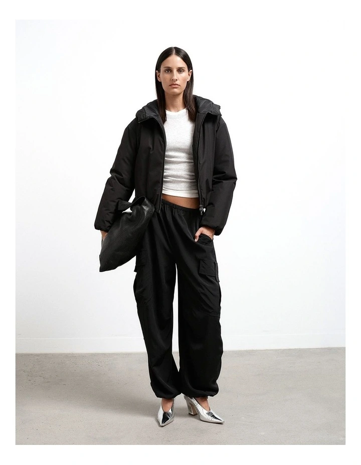 Cargo Pant in Black image 6
