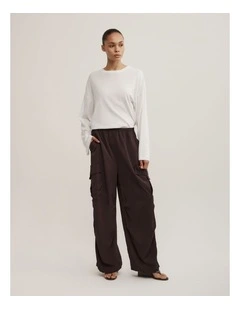 Cargo Pant in Espresso