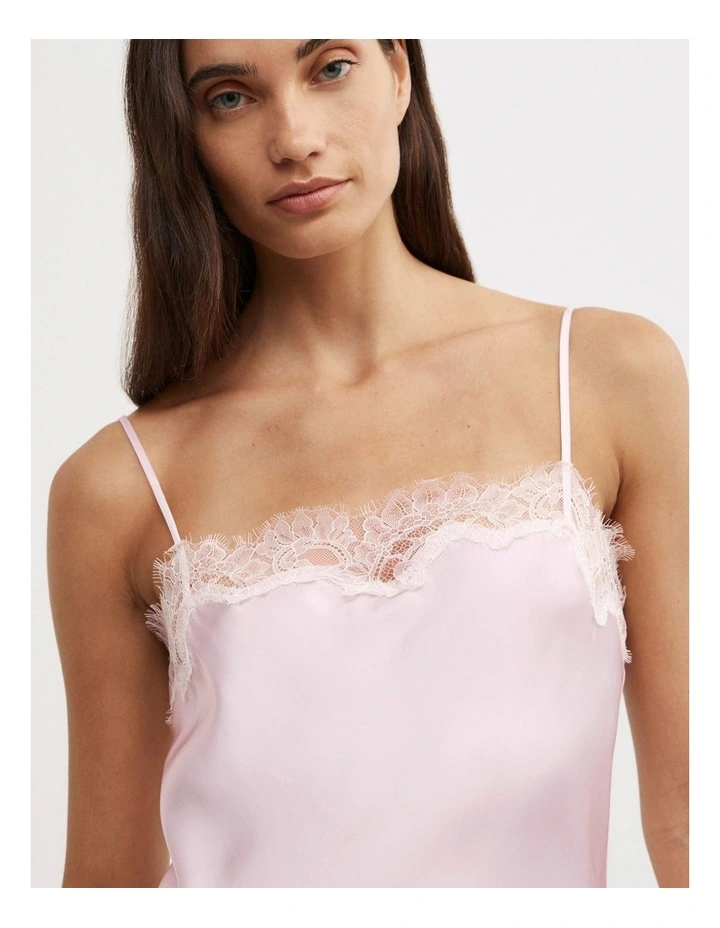 Asymmetric Tunic Top in Pastel Pink image 4