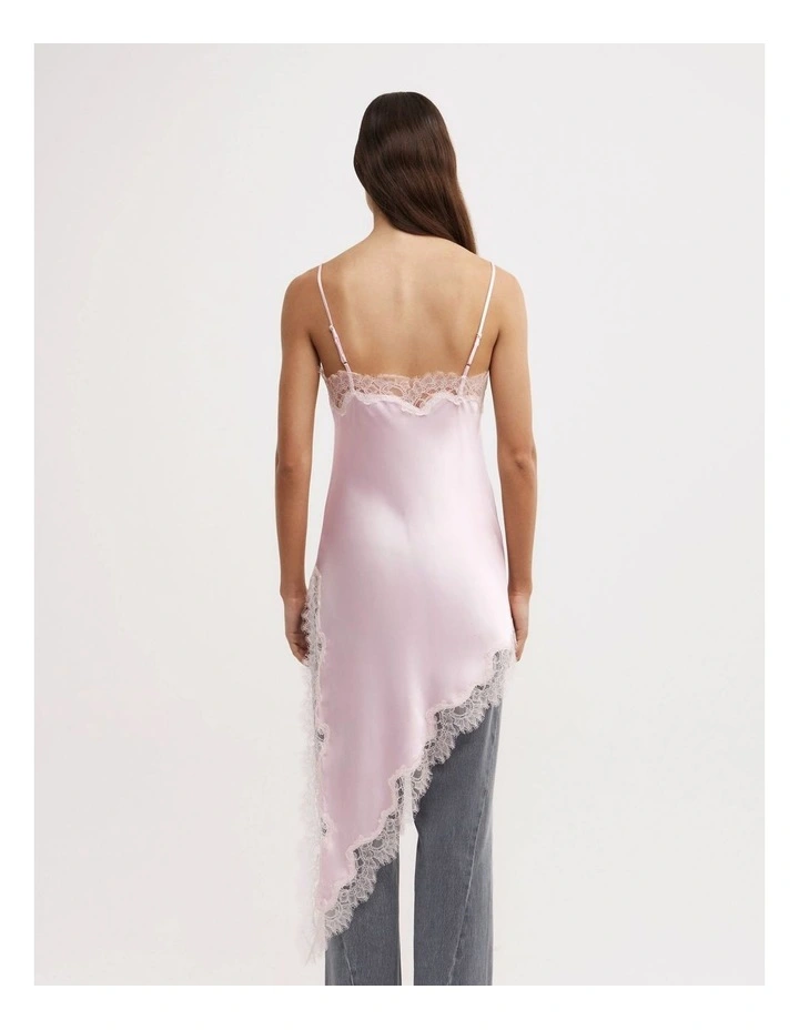 Asymmetric Tunic Top in Pastel Pink image 6