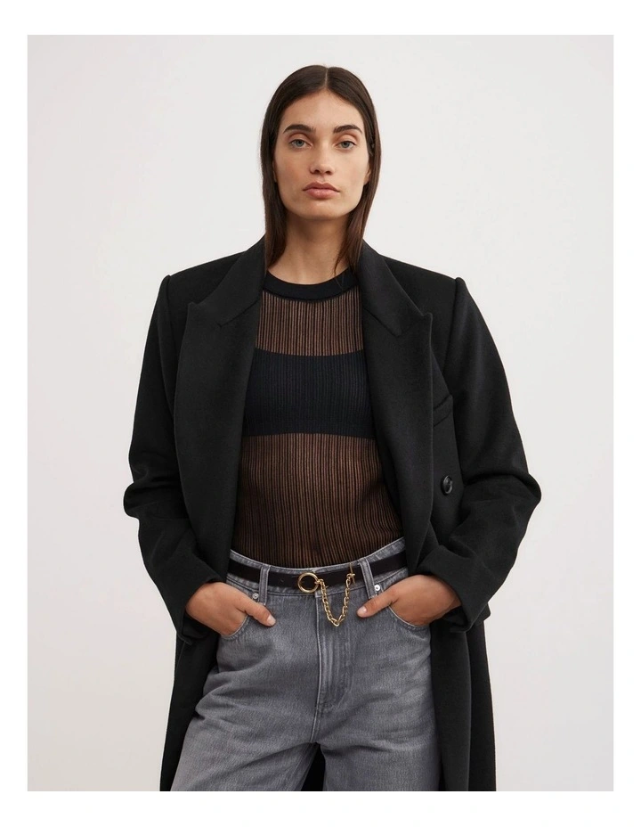 Austin Reversible Belt in Black image 2