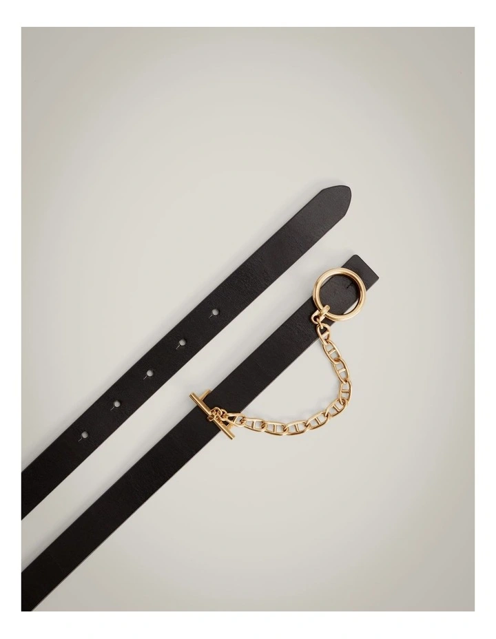 Austin Reversible Belt in Black image 4