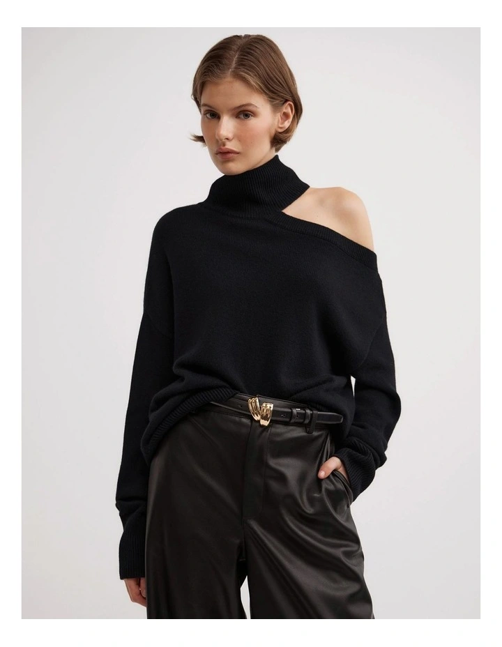 Milan Belt in Black image 2