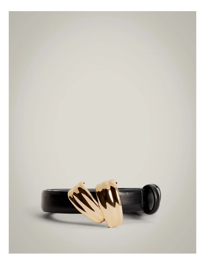 Milan Belt in Black image 3