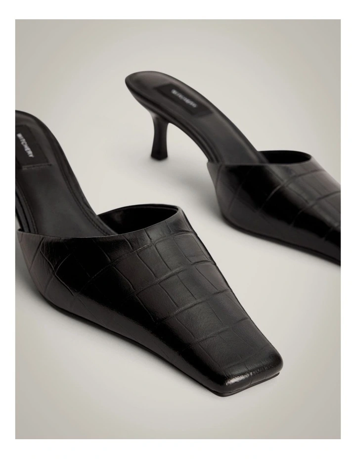 Ash Mules in Black image 4