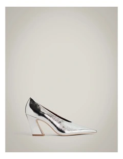 Avery Heels in Silver