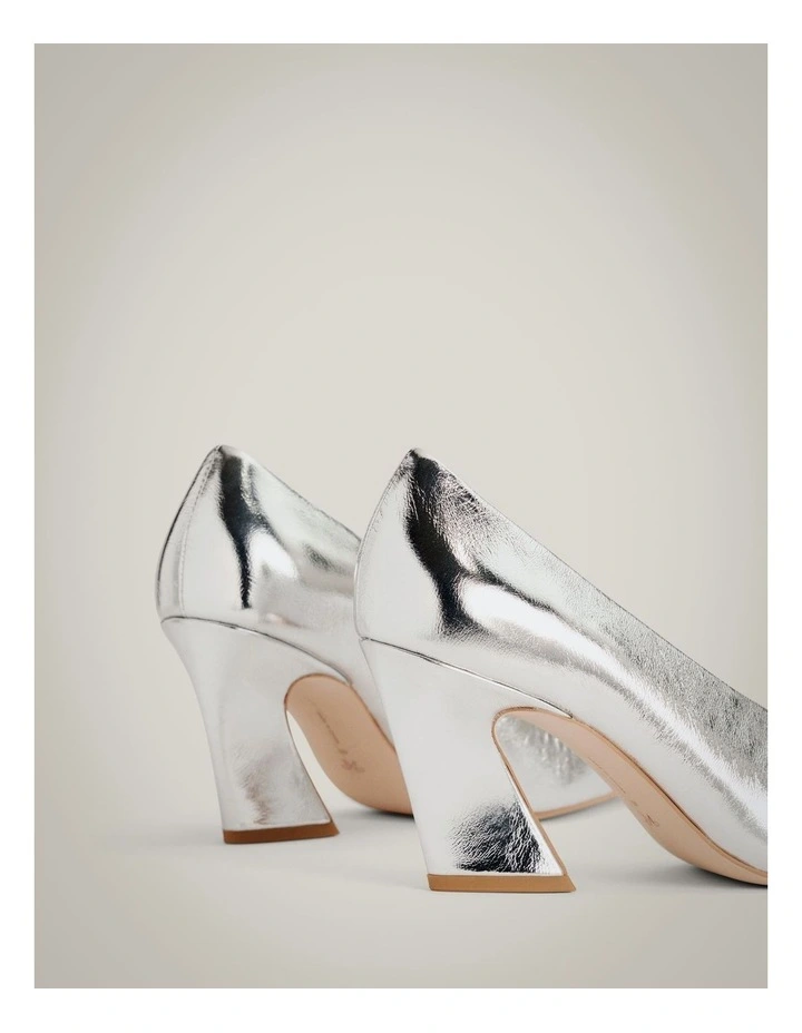 Avery Heels in Silver image 5