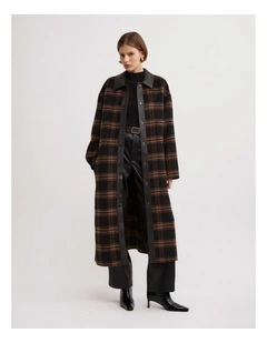 Check Coat in Check