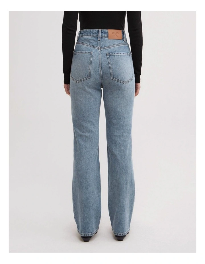 Slim Leg Jeans in Sky Blue Wash image 6