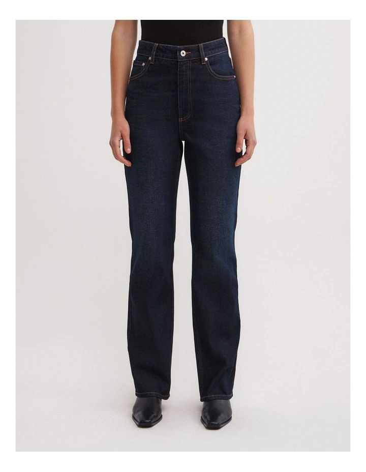 Slim Leg Jeans in Ink image 2