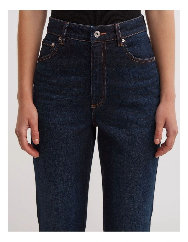 Slim Leg Jeans in Ink image 3